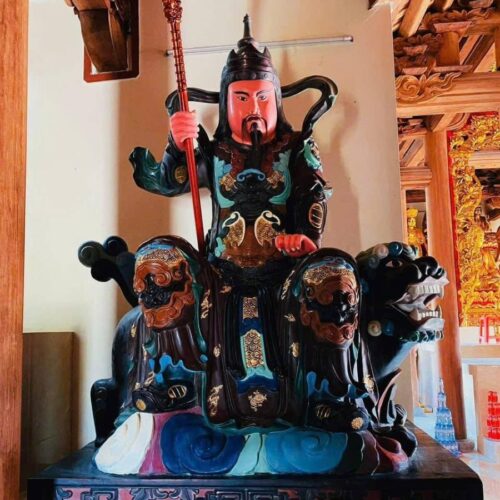 Đặt làm tượng Hộ Pháp chuẩn chùa Việt