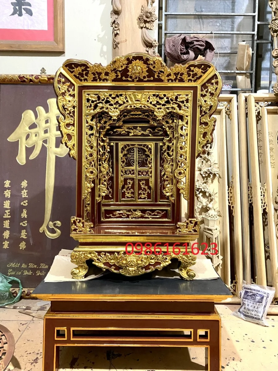 VÌ SAO ĐỒ THỜ SƠN SON CHUẨN PHẢI ĐỂ KHÔ TỰ NHIÊN? BÍ MẬT CỦA "SƠN ĂN GIÓ, GIÓ ĂN SƠN"