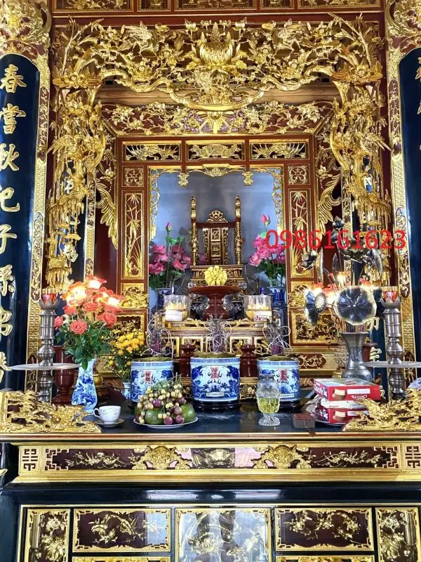 Cửa võng phòng thờ