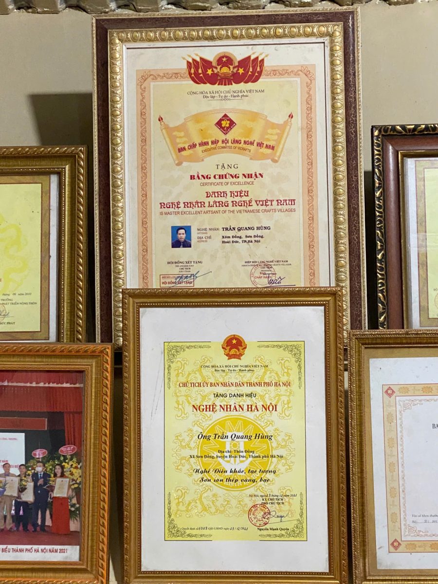 Nghệ nhân Trần Quang Hùng