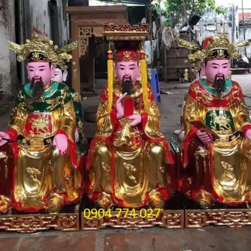 Tượng Vua Cha Ngọc Hoàng – Nam Tào – Bắc Đẩu 18 Tượng Tượng ngọc hoàng và nam tào bắc đẩu đẹp