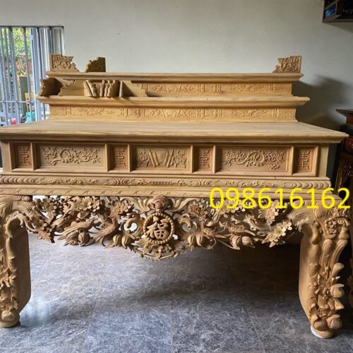 Tam cấp bàn thờ: Lựa chọn mẫu bàn thờ tam cấp đẹp & đơn giản cho không gian thờ cúng 17 mẫu bàn thờ gia tiên 3 cấp