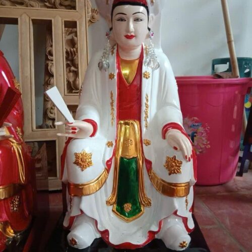 Xưởng làm tượng Tứ Phủ Chầu Bà theo căn đồng tại Sơn Đồng