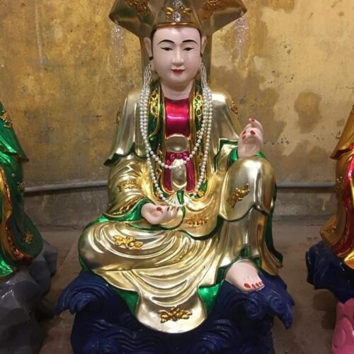 Đặt làm tượng Chầu theo yêu cầu – đúng màu áo, đúng dáng thế