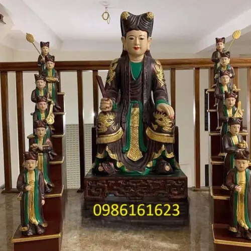 Tượng Chúa Sơn Trang bằng gỗ 19 xưởng làm tượng chúa sơn trang