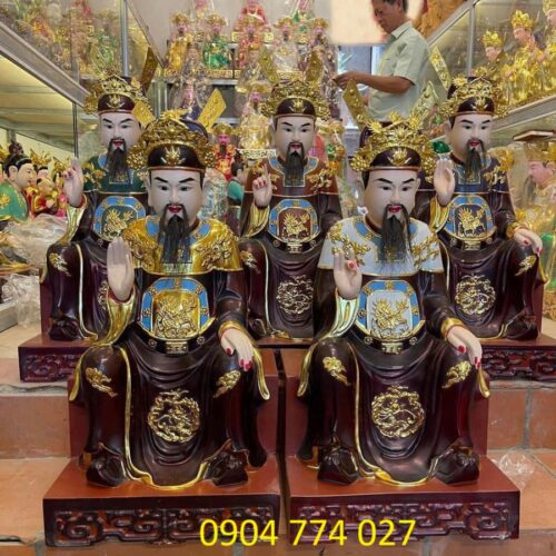 tượng ngũ vị tôn quan giả cổ đẹp