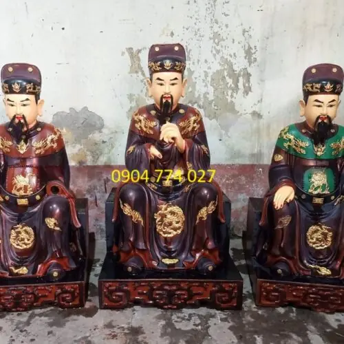 Tượng Vua Cha Ngọc Hoàng – Nam Tào – Bắc Đẩu 22 Tượng Tượng vua cha ngọc hoàng và nam tào bắc đẩu giả cổ