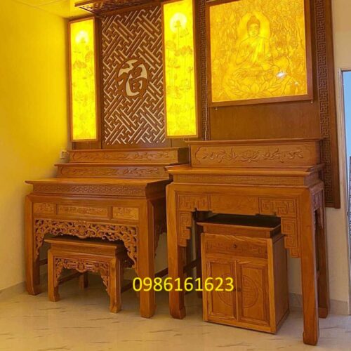 Tam cấp bàn thờ: Lựa chọn mẫu bàn thờ tam cấp đẹp & đơn giản cho không gian thờ cúng 10 tam cấp bàn thờ