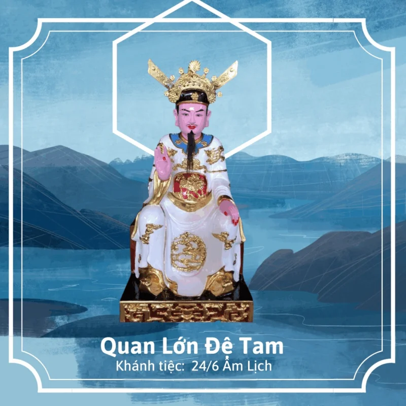 Ngũ Vị Tôn Quan là ai? Tìm hiểu về điển tích và ý nghĩa thờ cúng Ngũ Vị 4 Quan lớn đệ tam