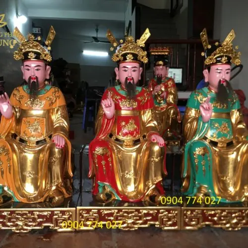 tượng ngũ vị tôn quan thần thái
