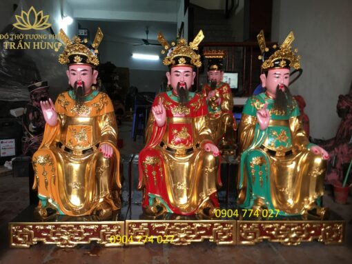 tượng ngũ vị tôn quan thần thái