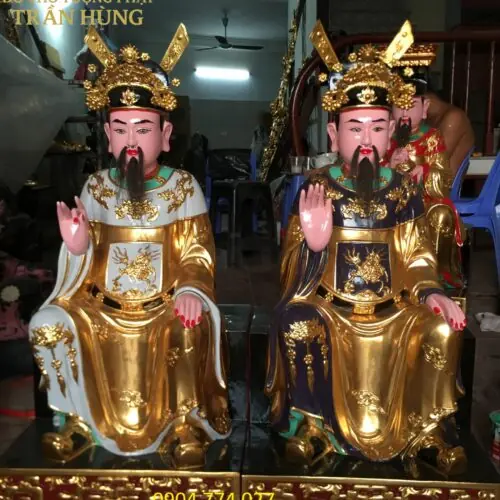 tượng ngũ vị tôn quan thần thái