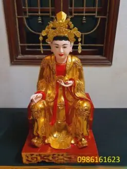 Alternative view of Tượng Chúa Sơn Trang bằng gỗ