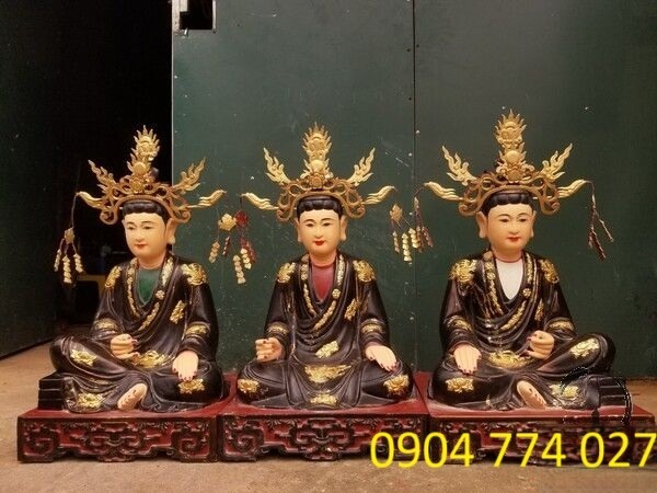Tượng tam tòa thánh mẫu giả cổ