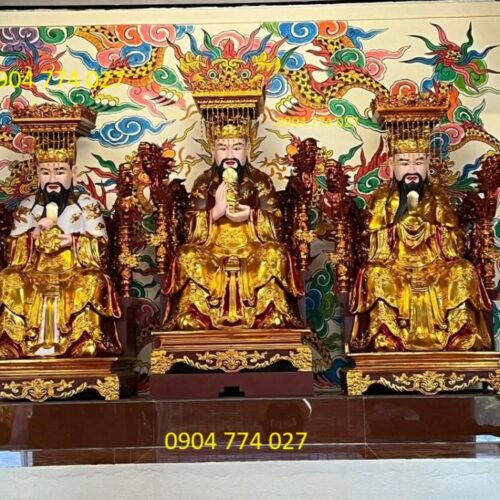 Tượng Vua Cha Ngọc Hoàng – Nam Tào – Bắc Đẩu