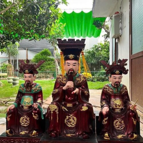Tượng Tượng ngọc hoàng và nam tào bắc đẩu đẹp