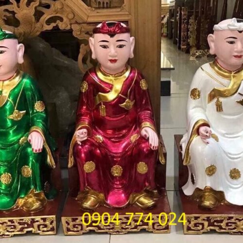 tượng 3 cậu, xanh đỏ,trắng