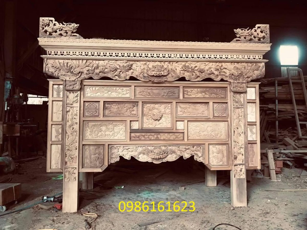 Bàn chấp tải nhà thờ họ – Chuẩn mực truyền thống cho nơi phụng thờ tôn nghiêm 5 Bàn chấp tải nhà thờ họ