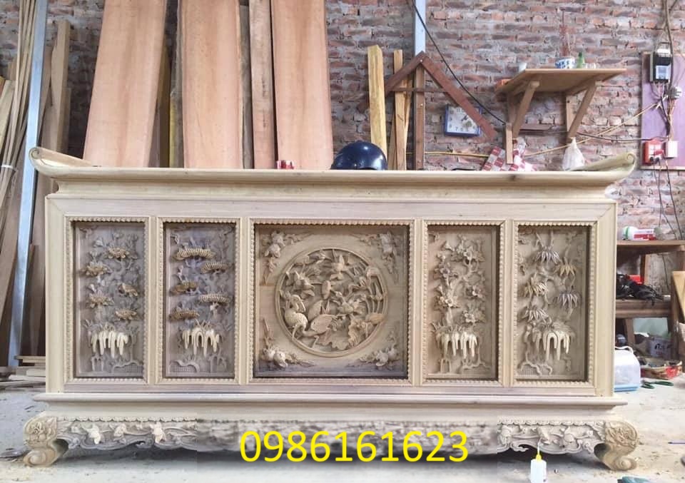 Bàn chấp tải thờ tư gia – Giữ gìn truyền thống, vun đắp đạo hiếu gia đình 5 bàn thờ chấp tải