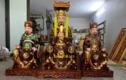 Tượng vua cha ngọc hoàng và nam tào bắc đẩu