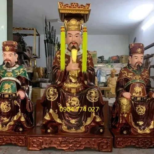 Tượng Vua Cha Ngọc Hoàng – Nam Tào – Bắc Đẩu 25 Tượng vua cha ngọc hoàng và nam tào bắc đẩu