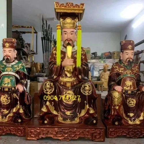 Tượng Vua Cha Ngọc Hoàng – Nam Tào – Bắc Đẩu 16 Tượng Tượng ngọc hoàng và nam tào bắc đẩu đẹp