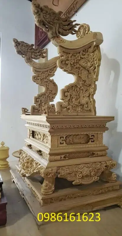 Ỷ thờ gỗ mít – Ý nghĩa, mẫu đẹp, giá và địa chỉ làm uy tín 7 ỷ thờ gia tiên