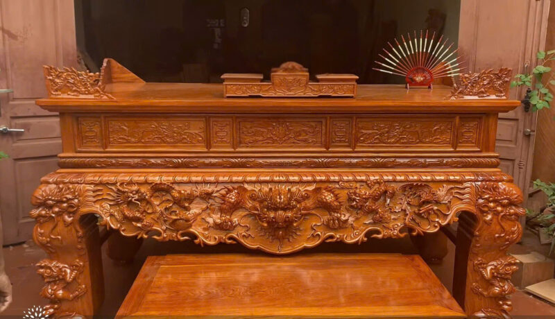 Sập thờ tứ linh