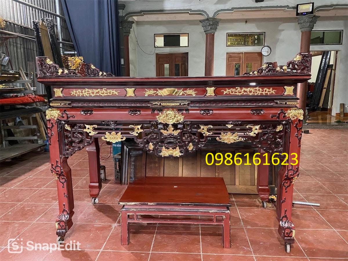 Bàn thờ án gian, Bàn thờ truyền thống đẹp
