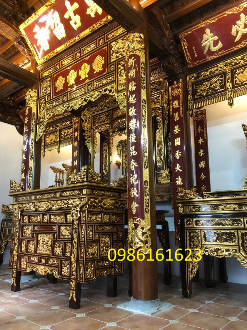Bàn chấp tải nhà thờ họ – Chuẩn mực truyền thống cho nơi phụng thờ tôn nghiêm 4 Bàn chấp tải nhà thờ họ