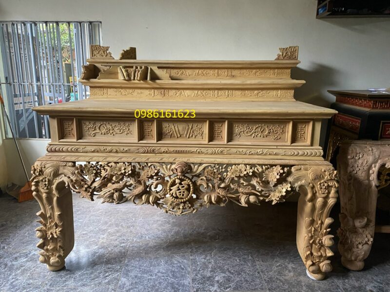 Sập thờ gỗ đẹp