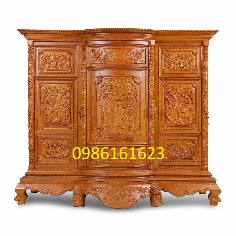 Tủ bàn thờ nhỏ gọn cho nhà phố – Giải pháp tiết kiệm mà vẫn sang trọng 2 tủ bàn thờ