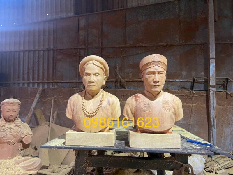 Tượng Truyền Thần Là Gì? Nghệ Thuật Tạc Tượng Truyền Thần Bằng Gỗ 11 tạc tượng gỗ theo ảnh