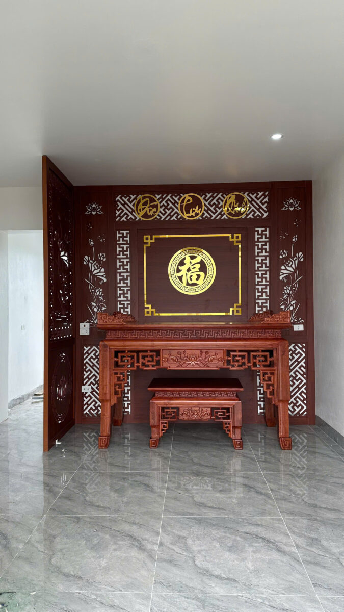 Bàn thờ cho nhà hiện đại