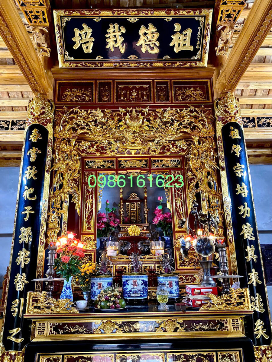 Đồ Thờ Sơn Đồng Có Gì Khác Biệt Với Đồng Kỵ, Nam Định? 4 Đồ thờ sơn đồng uy tín