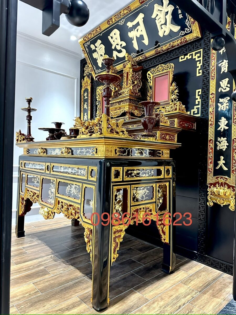 bàn thờ ô xa tam cấp