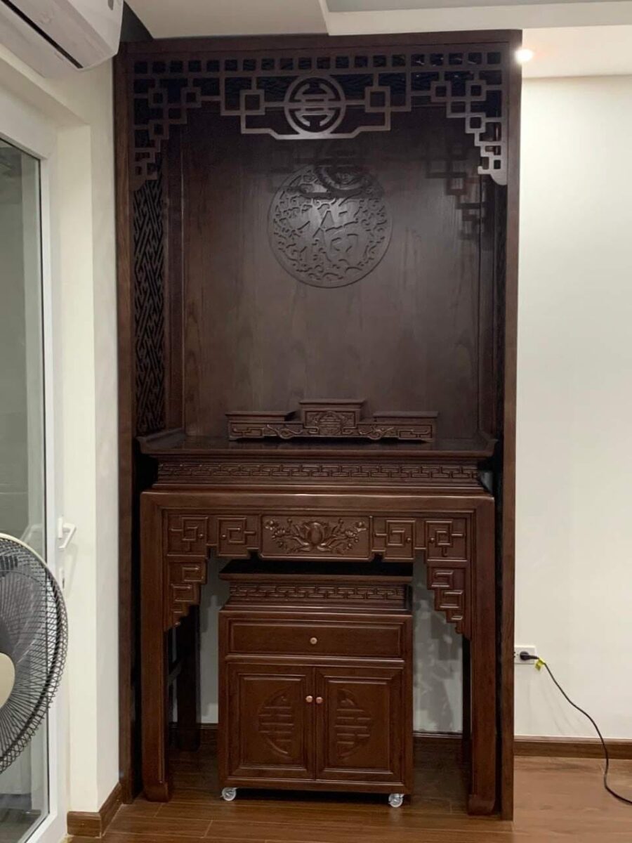mẫu bàn thờ gia tiên cho nhà chung cư