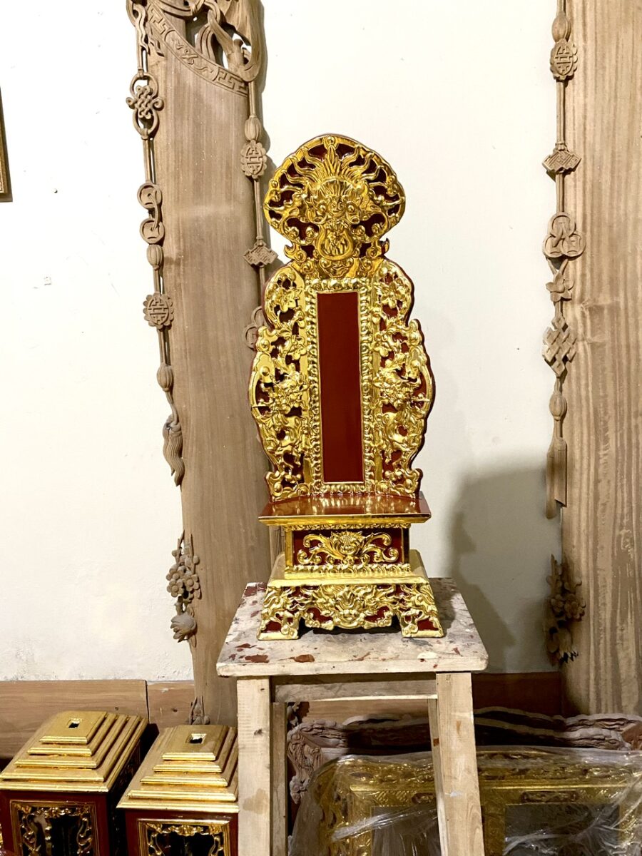Bài vị thờ gia tiên theo lỗi cổ