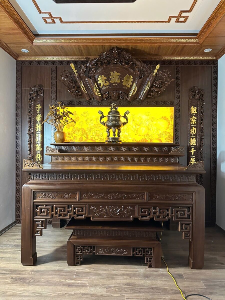 Bàn thờ án gian 3 cấp