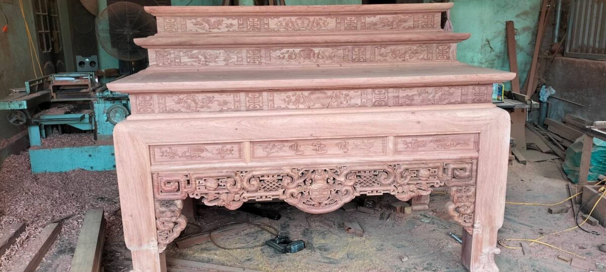 Bàn thờ án gian 3 tầng
