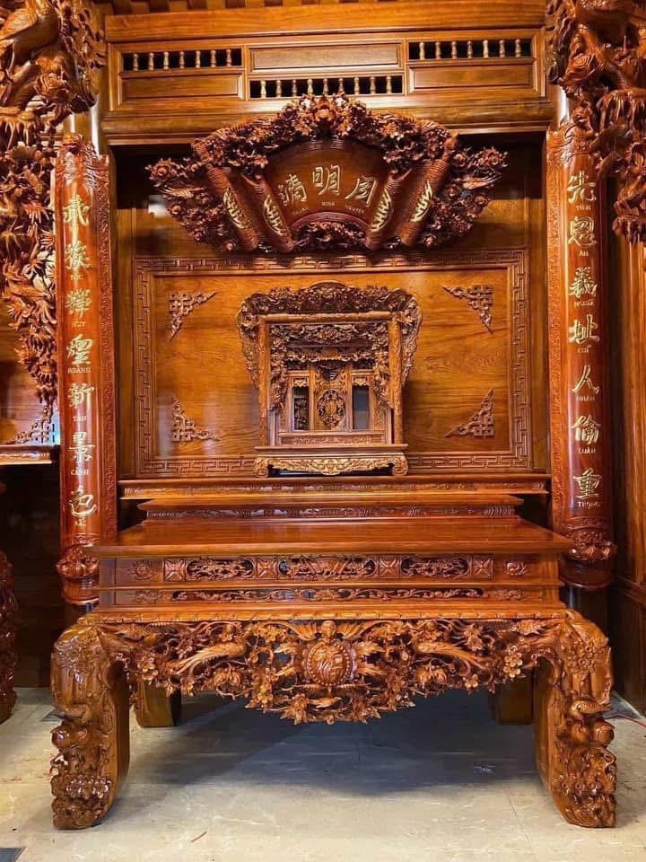 Kích Thước Cuốn Thư Câu Đối Theo Bàn Thờ Và Gian Thờ 2 Kích Thước Cuốn Thư Câu Đối Theo Bàn Thờ
