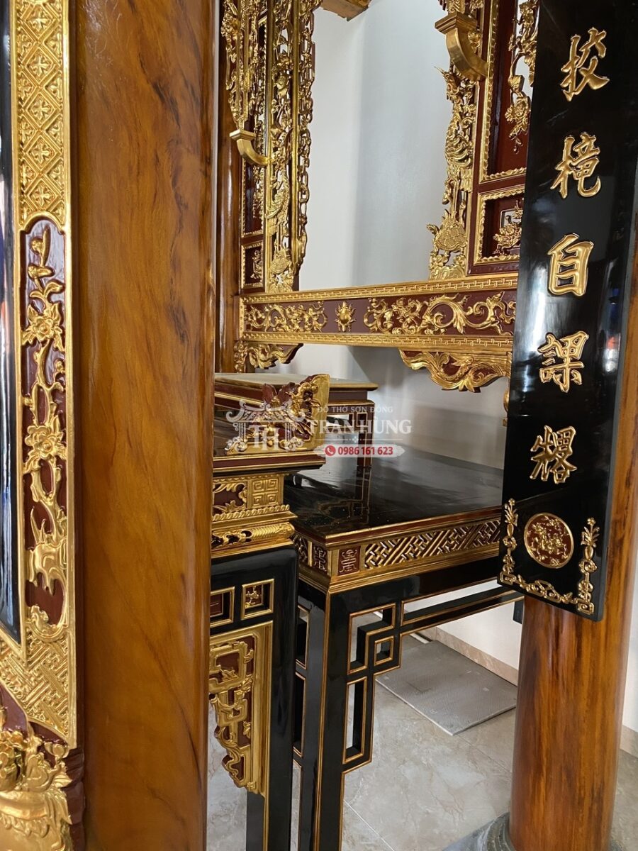 Tam cấp lòng thuyền, cách sắp lễ theo lối cổ