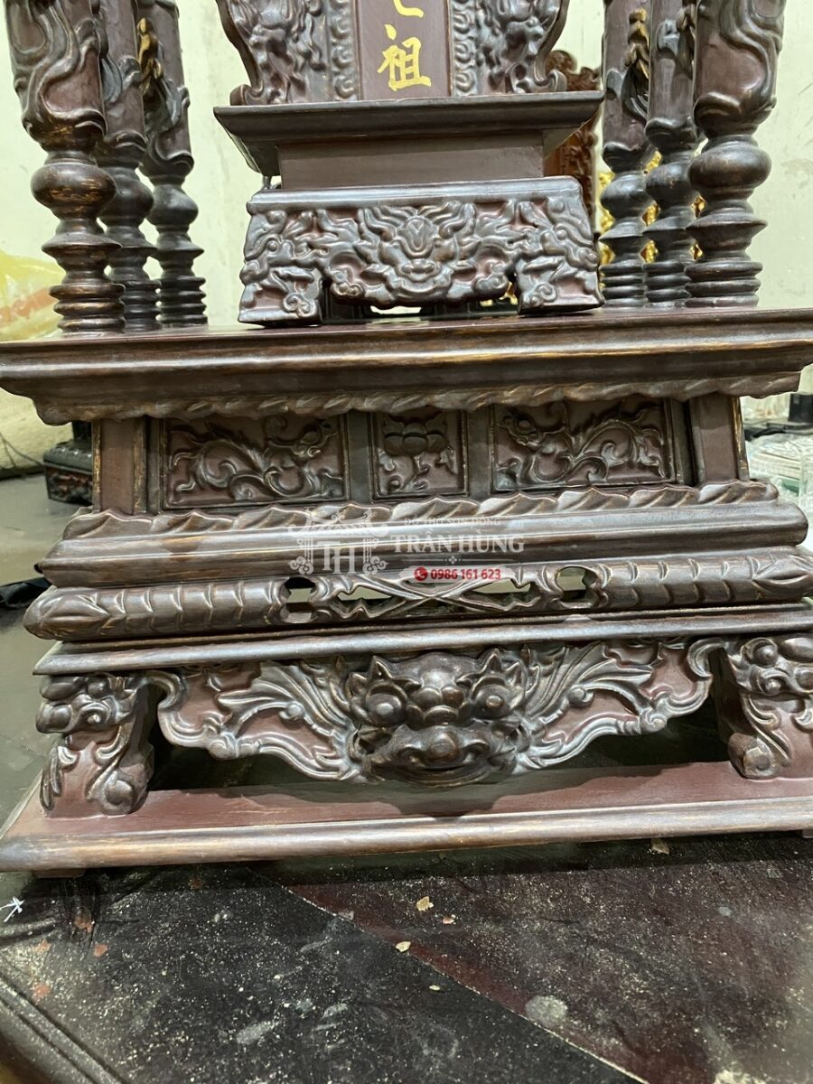 Chi tiết Sơn giải cổ