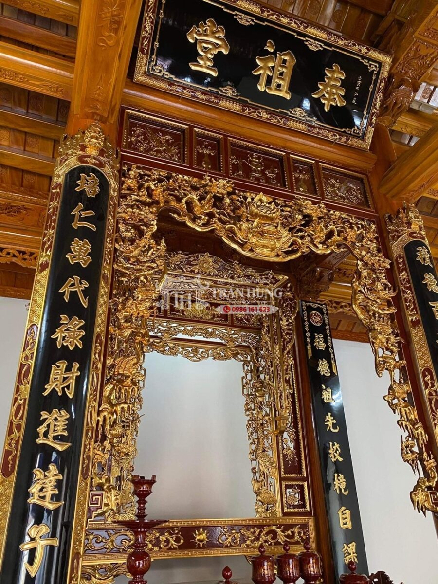 hoành phi phụng tổ đường