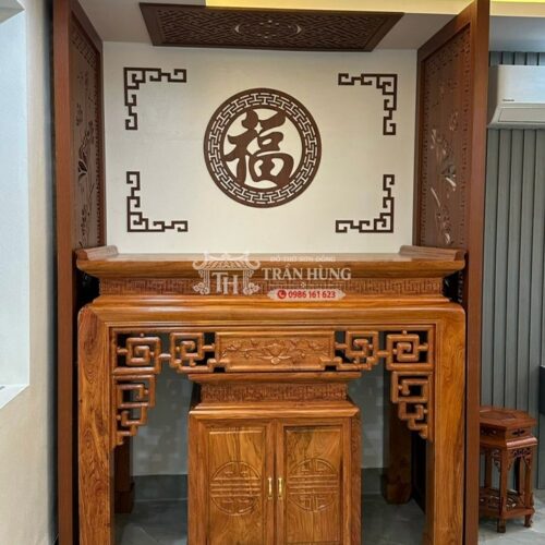 Bàn Thờ Nhỏ Cho Nhà Chung Cư, Nhà Phố – Mẫu 87, 97, 107, 127cm 14 Mẫu bàn thờ rộng 87 đến 127cm cho nhà chung cư và nhà phố