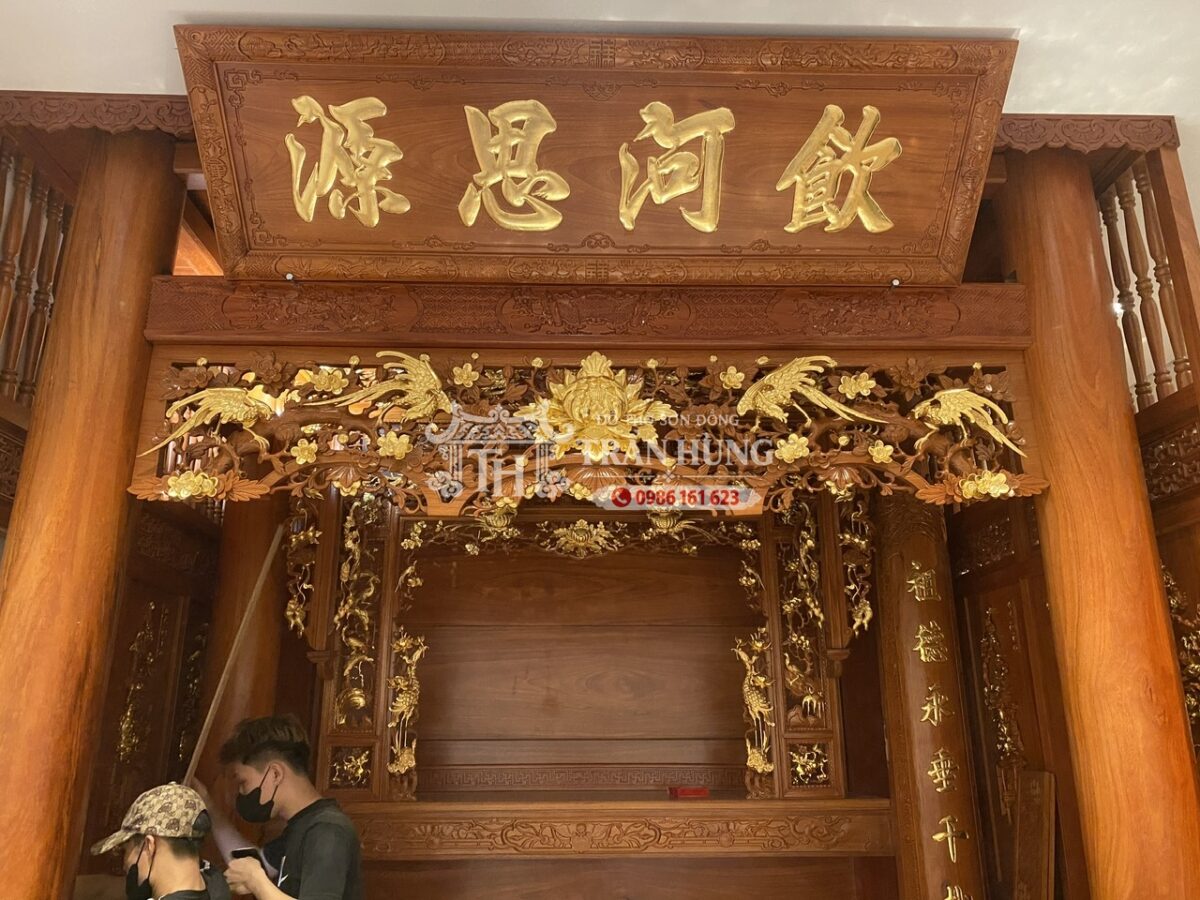 Dát Vàng 24K – Thếp Vàng Ta Cho Đồ Thờ Và Đồ Gỗ 1 Thếp vàng điểm bộ đồ thờ tạo sự sang trọng và điểm nhấn