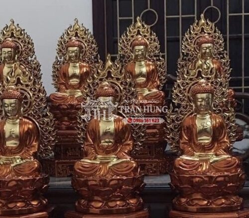Xưởng Tạc Tượng Phật Bằng Gỗ Sơn Đồng – Nhận Làm Theo Mẫu 11 xưởng tạc tượng phật dược sư bằng gỗ