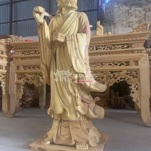 Xưởng Tạc Tượng Phật Bằng Gỗ Sơn Đồng – Nhận Làm Theo Mẫu 8 xưởng tạc tượng Phật tổ tây bằng gỗ